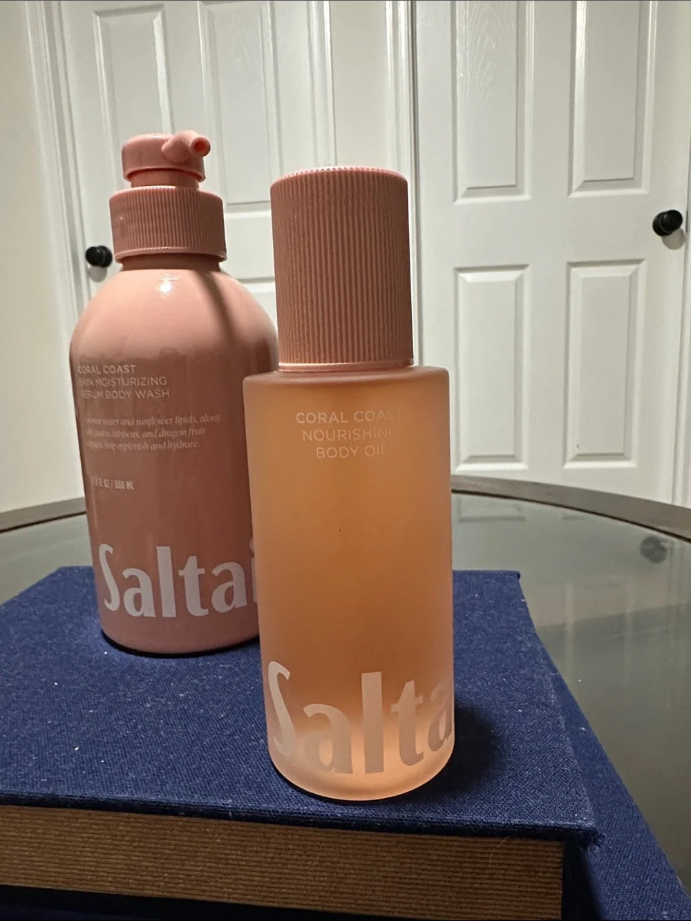 Saltair Coral Coast Ritual Set - Serum Body Wash & Oil
